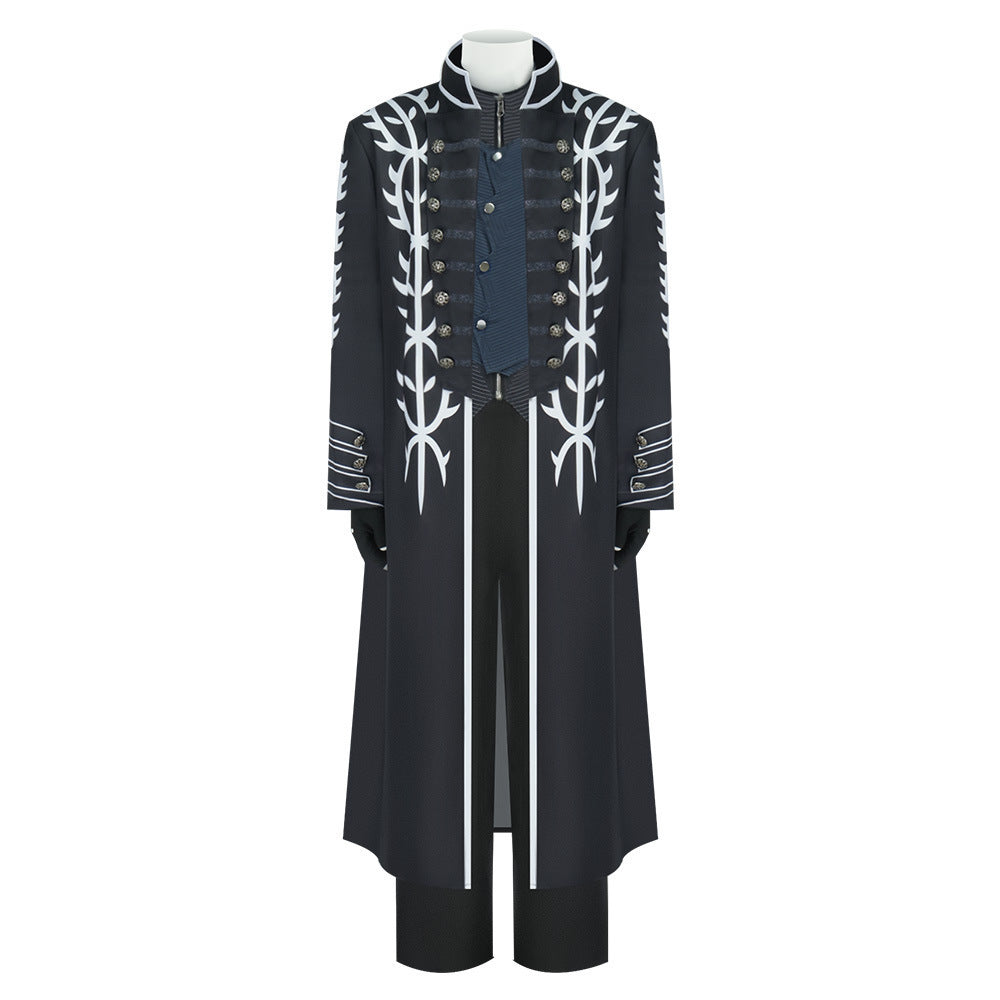 Devil May Cry 5 Vergil Cosplay Costume Full Set Outfit - Halloweez
