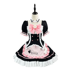 Cute Paw Print Maid Cosplay Costume, Custom Made for Party & Comic Con