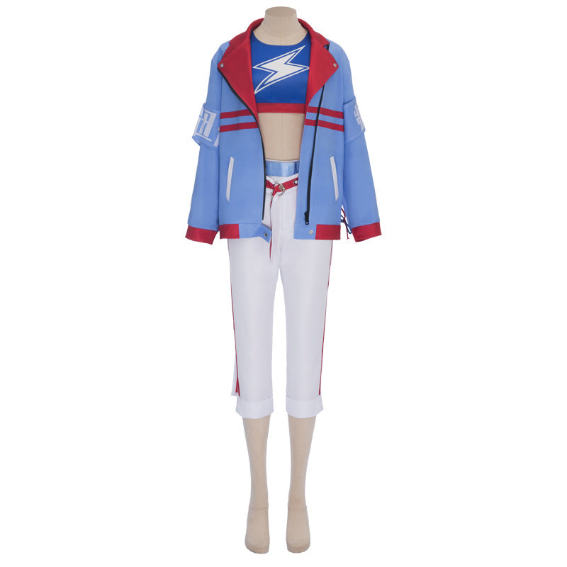 Uma Musume Tamamo Cross Cosplay Costume, Custom Made for Halloween & Comic‑Con