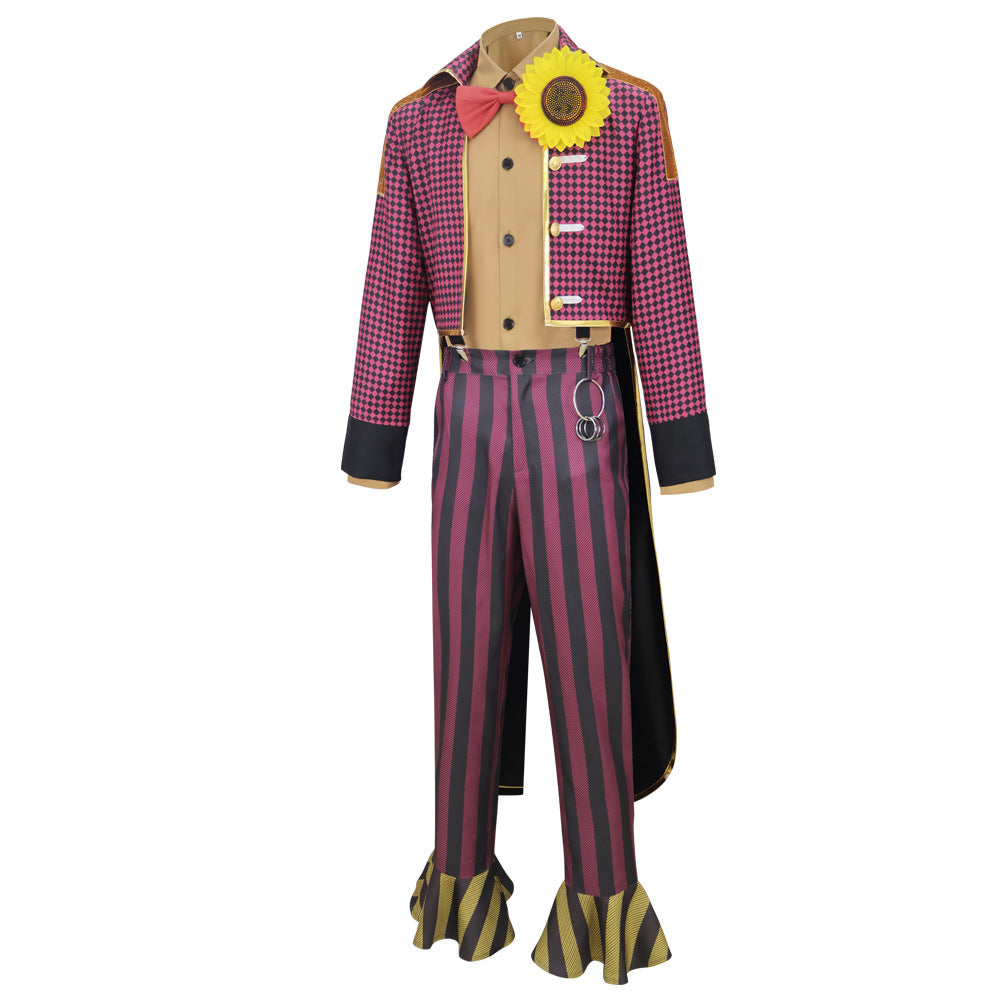 Dead by Daylight The Clown Kenneth Chase Cosplay Costume for Halloween Horror Role Play - Halloweez
