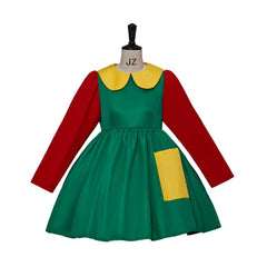 La Chilindrina Cosplay Costume Custom Green Dress Halloween Comic Con