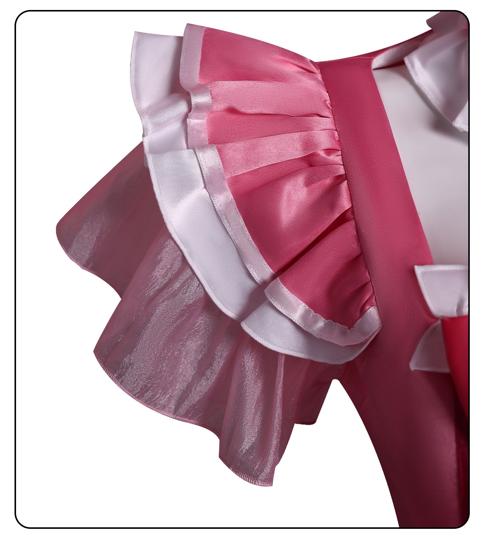 Puella Magi Madoka Magica Sakura Kyoko Magia Outfit, Sweet Cake Dress Anime Cosplay Costume, Ready to Wear Magical Girl Cosplay Dress - Halloweez