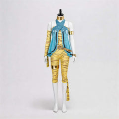 Monster High Cleo de Nile Cosplay Costume Halloween Roleplay Full Outfit for Fans - Halloweez