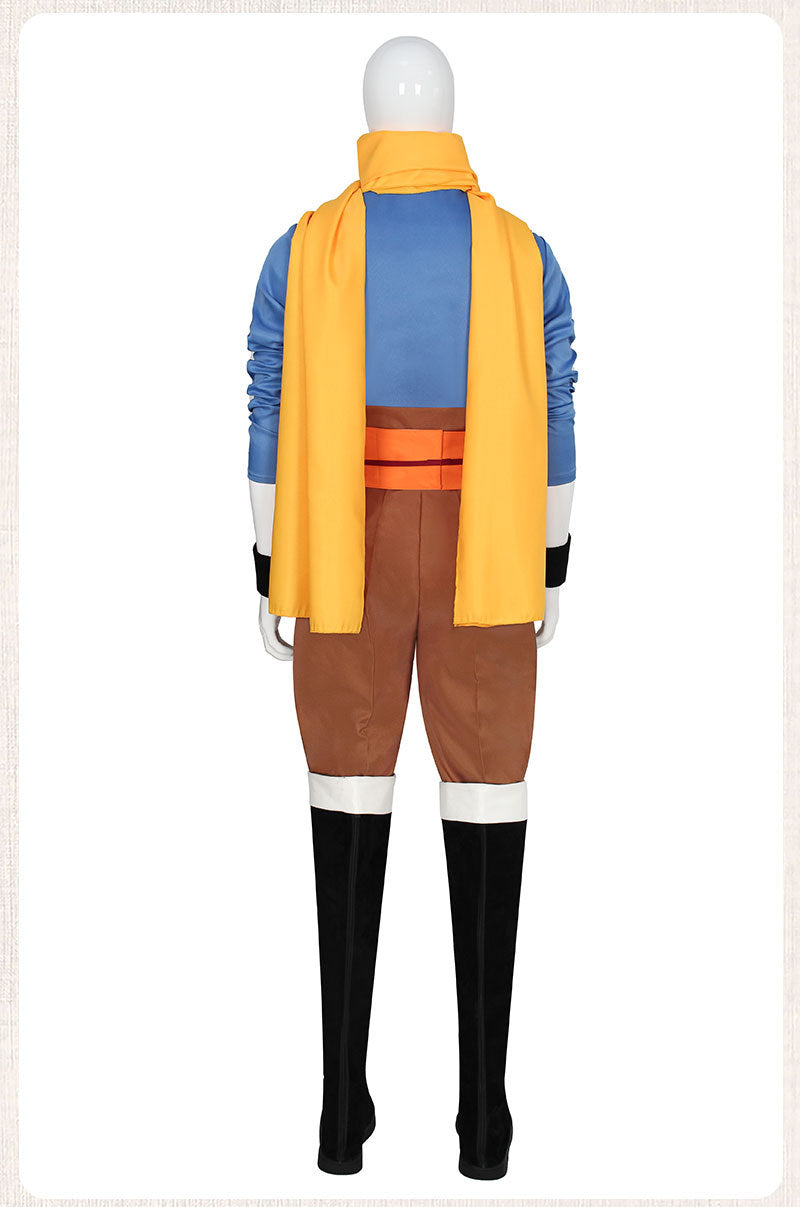 Yomi no Tsugai Yuru Japanese Kimono Full Set Halloween Cosplay Costume - Halloweez