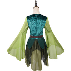 Women Medieval Fairy Elf Dress Cosplay Costume Custom for Halloween Party