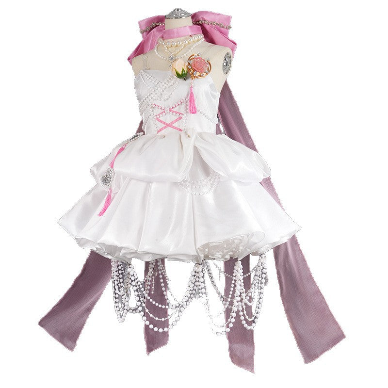 Game For Peace Noble Lady Cat Cosplay Dress Princess Short Lolita Party Skirt - Halloweez