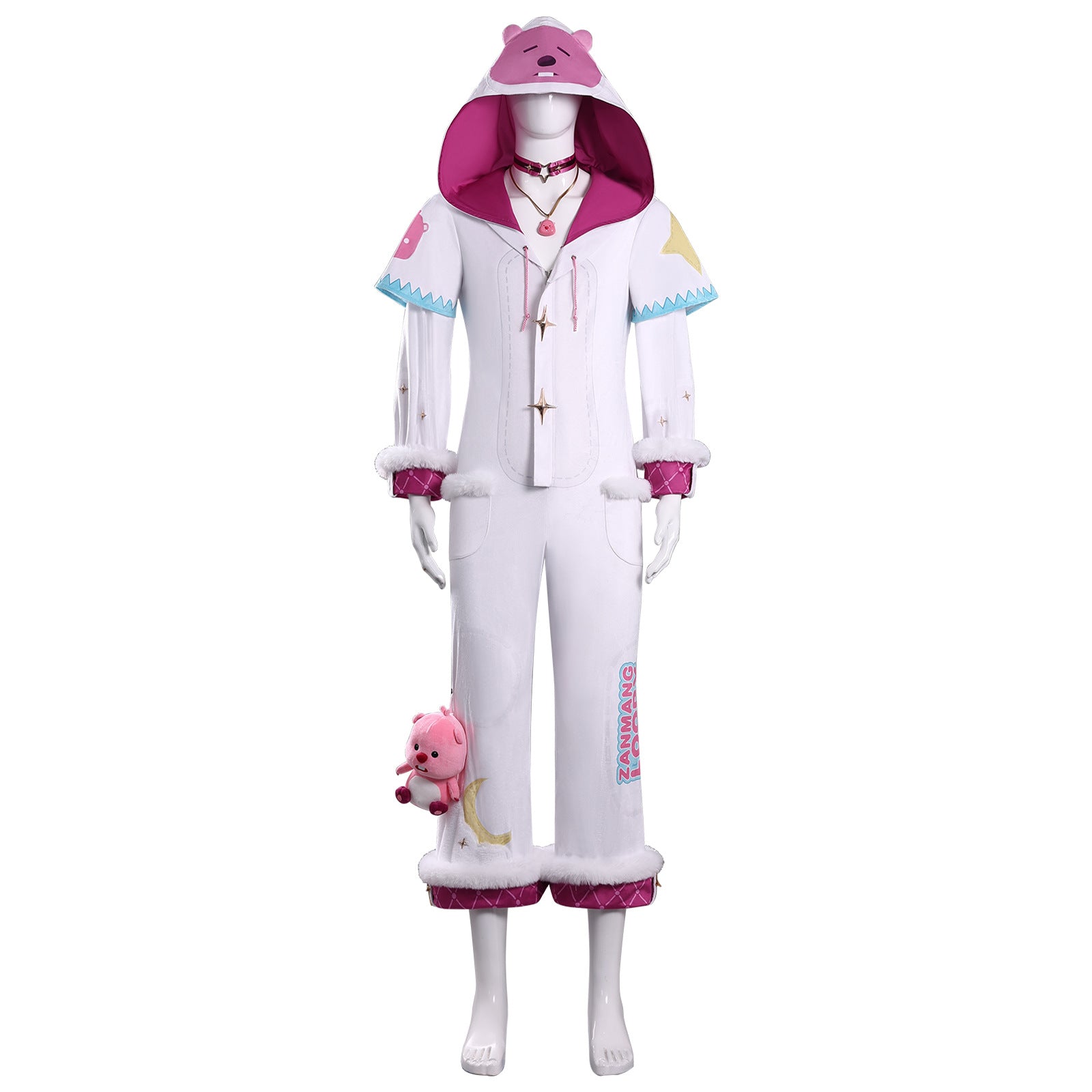 Supernatural Action Team Allen Cosplay Zanmang Loopy Collab Outfit - Halloweez