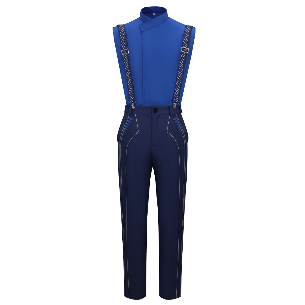 Wicked Fiyero Prince Cosplay Costume Halloween Stage Outfit - Halloweez