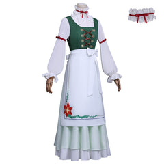 Frieren Fern KFC Collab Cosplay Costume,Custom‑Tailored for Comic‑Con & Halloween