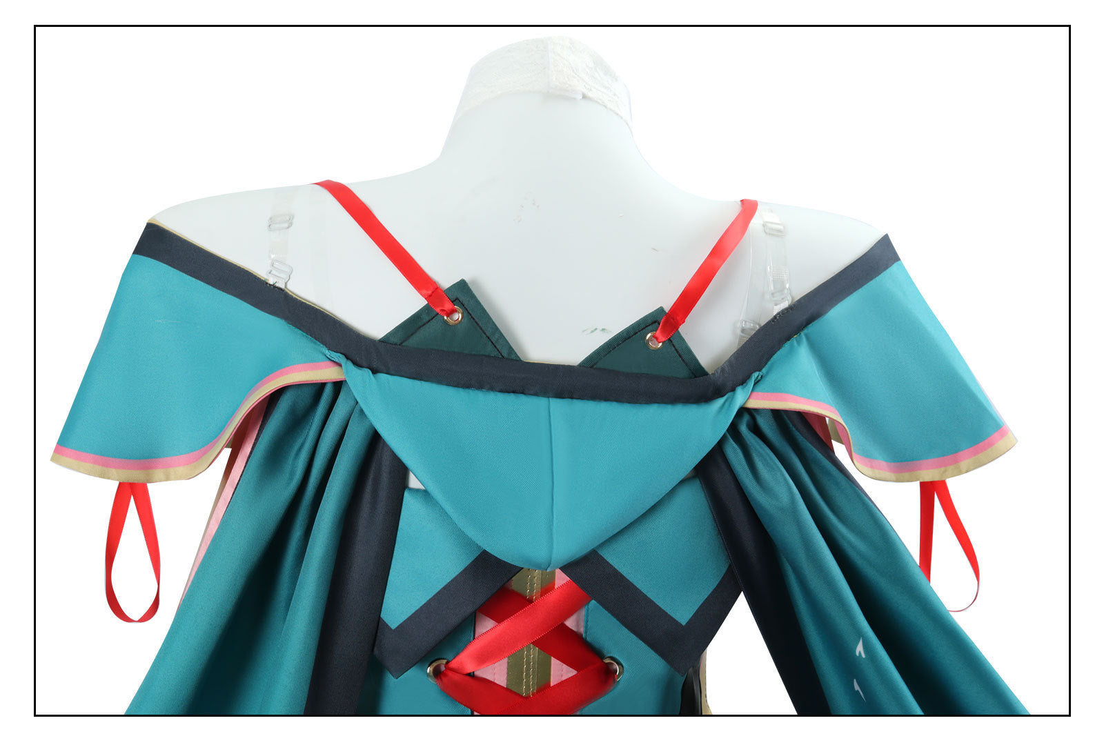 Wuthering Waves Peach Spring Female Cosplay Costume Brush Ink Slant Branch Outfit - Halloweez