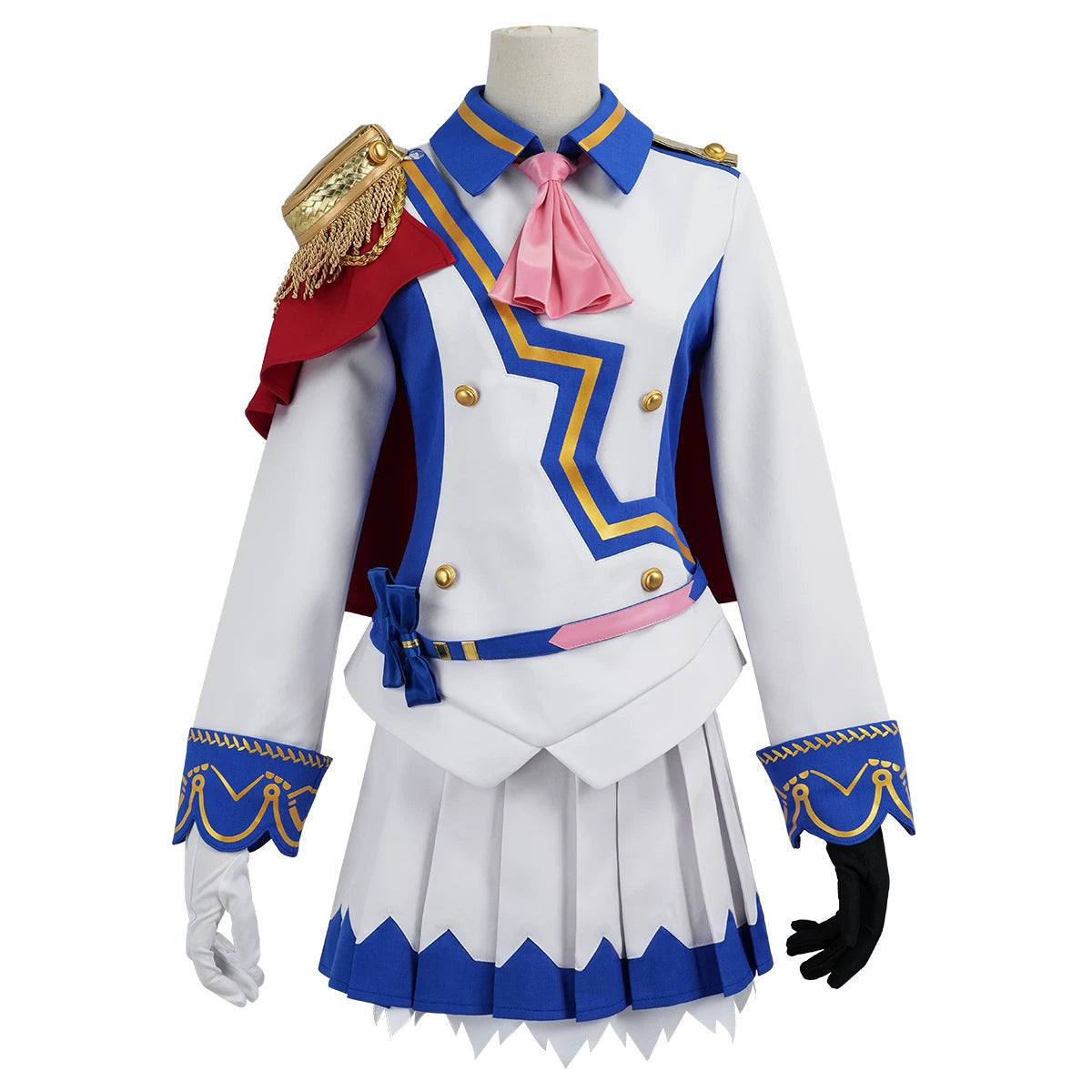 Uma musume: Pretty Derby Tokai Teio Full Competition Cosplay Costume Outfit Set - Halloweez
