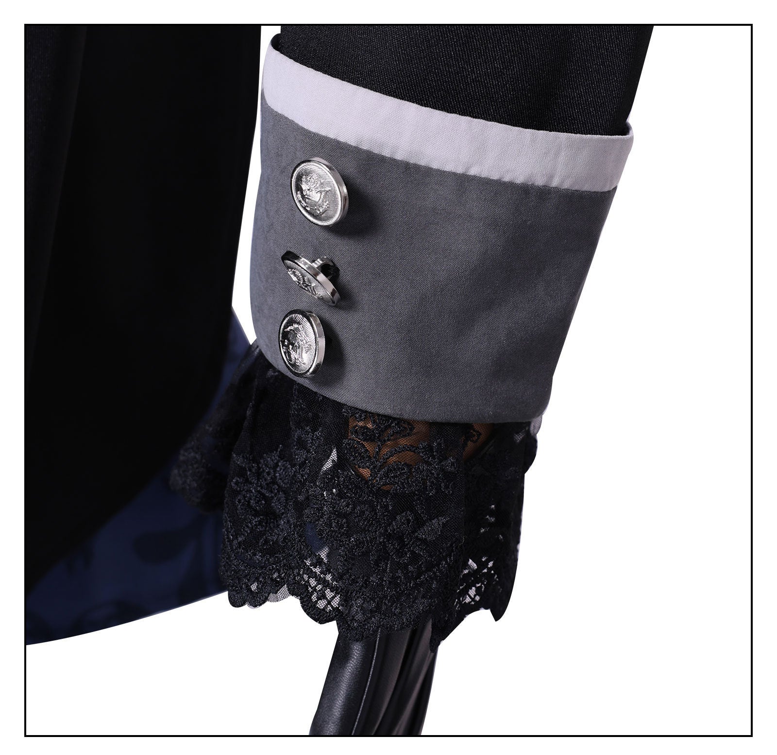 Black Butler Emerald Witch Arc Ciel Phantomhive Black Rose Cosplay Costume Women Outfit - Halloweez