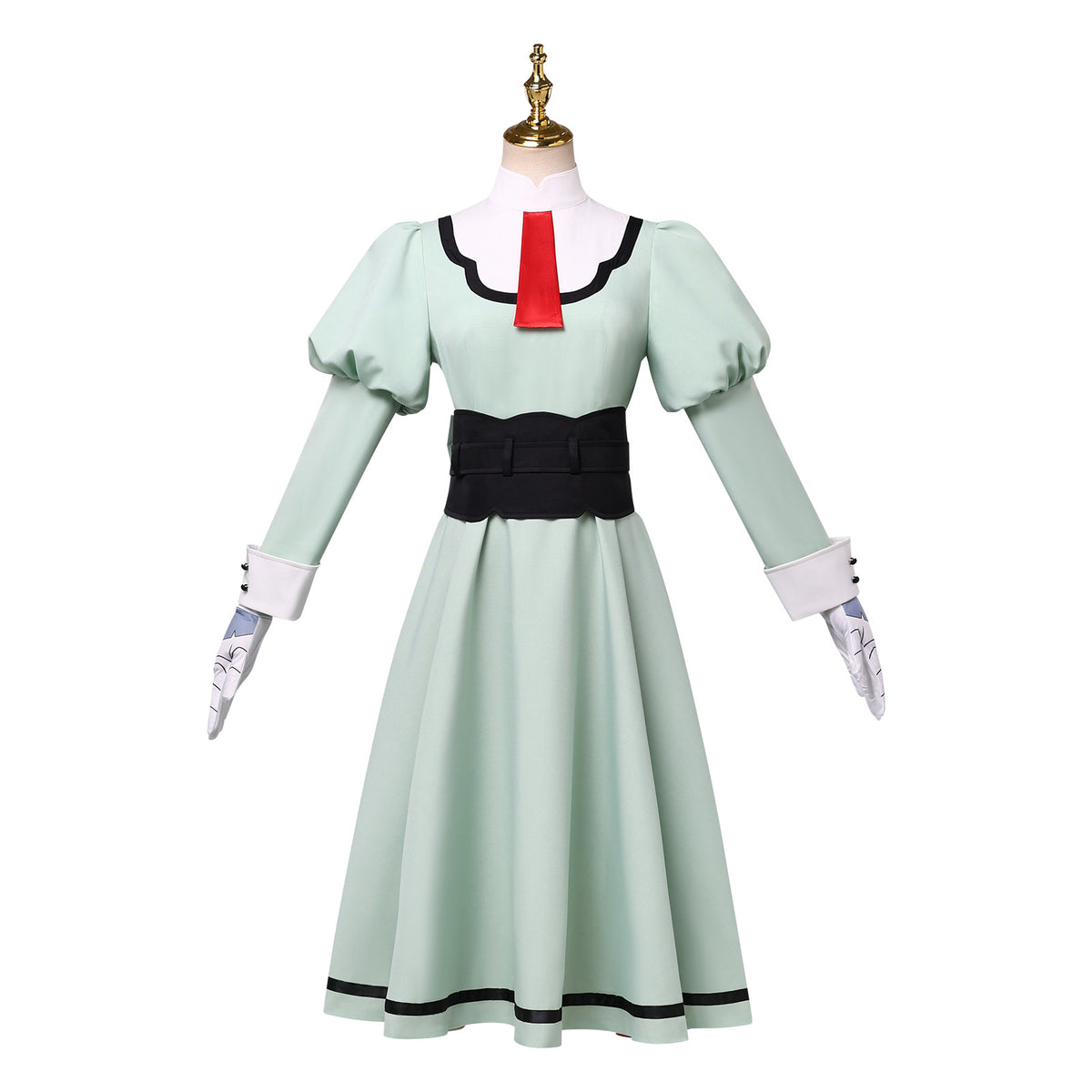 Ribbon Hero Sapphire Cosplay Costume, Custom Outfit for Comic‑Con & Halloween