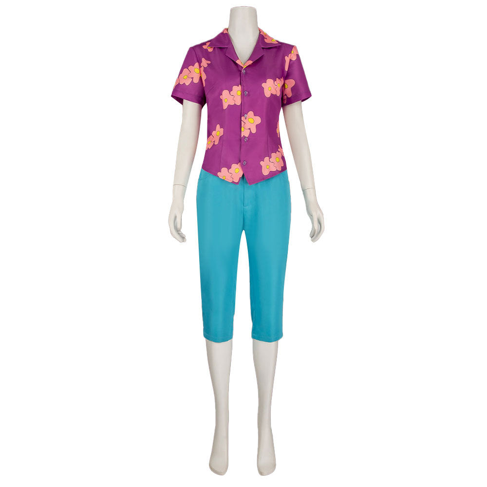 One Piece Tashigi Cosplay Costume Inspired by Zoro & Luffy Anime Style - Halloweez