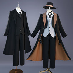 Bungo Stray Dogs Dazai & Chuya Cosplay Costume Custom Halloween Anime Outfit