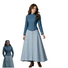 Mary Poppins Cosplay Costume Custom for Halloween & Role Play