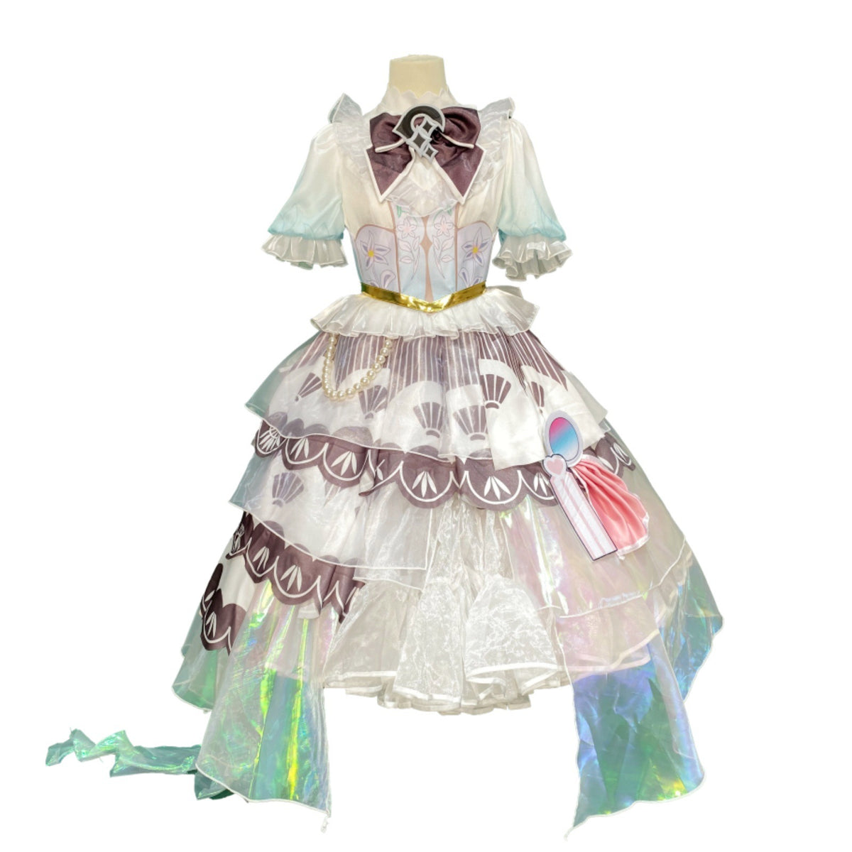 Dolia Heartbeat Notes Honor of Kings Cosplay Dress, Custom Outfit for Comic Con & Halloween