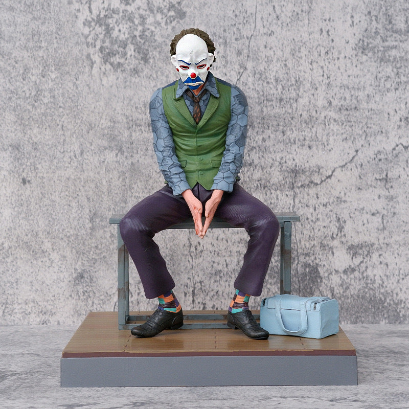 Halloweez Joker Figure - Premium Suicide Squad Supervillain Action Model Gift Toy
