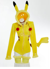 Pokemon Pikachu Plush Bodysuit Cosplay Costume Custom for Halloween & Con