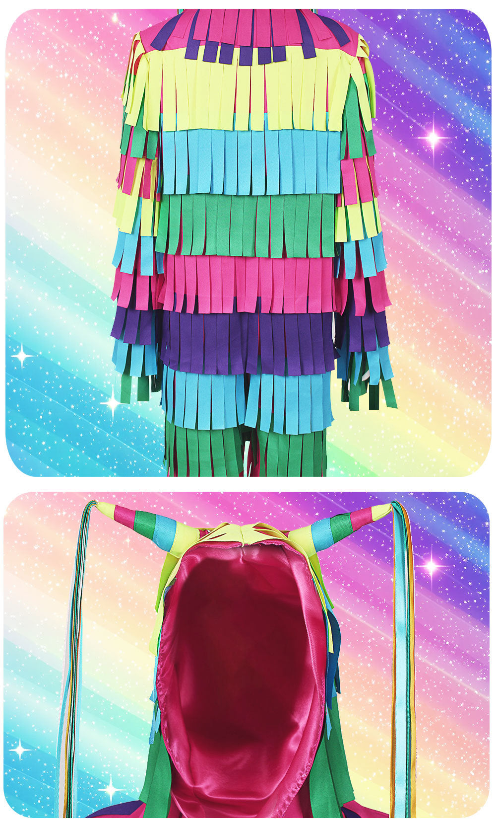 Mexican Piñata Easter Onesie Cosplay Halloween Costume for Western Fantasy Events - Halloweez