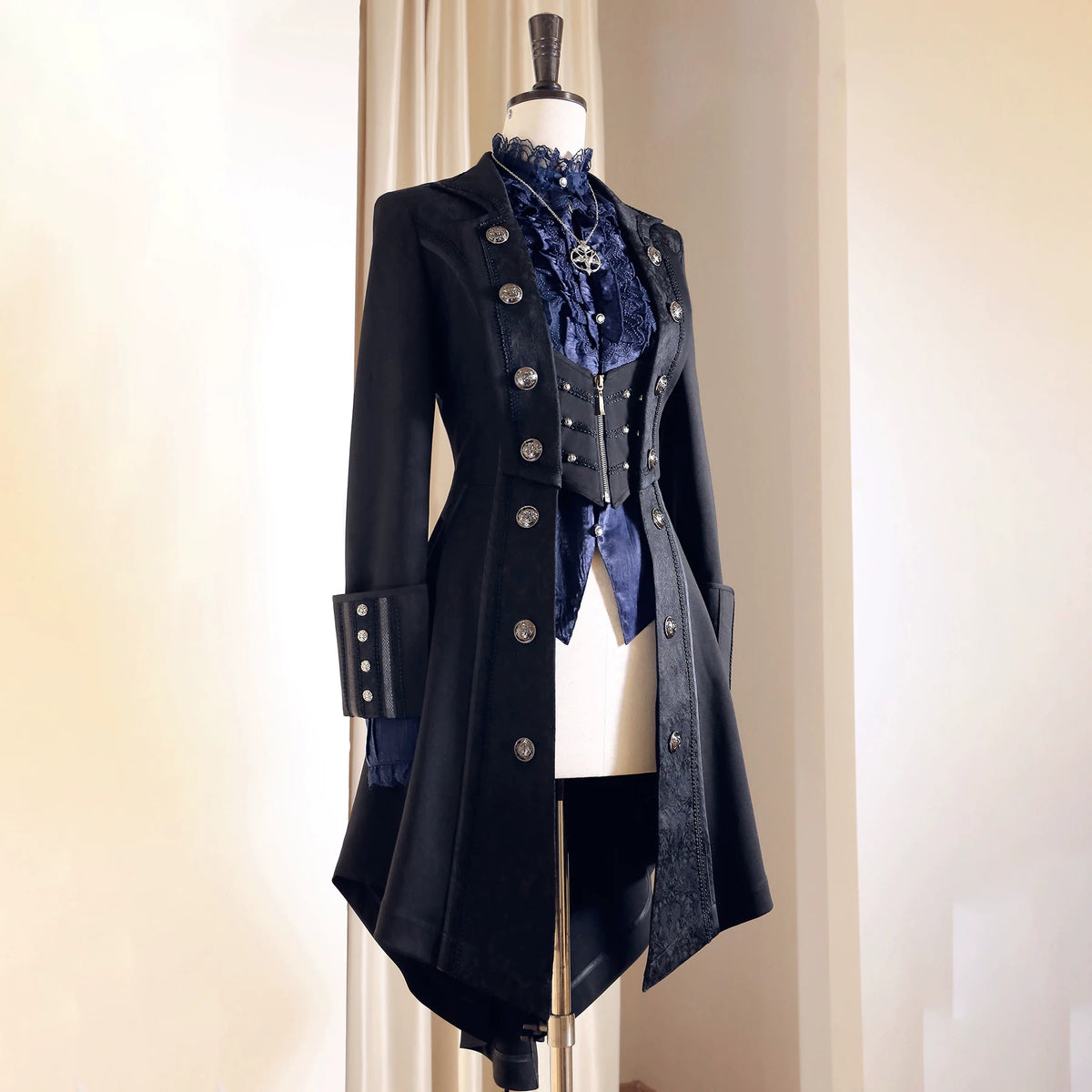 Gothic Lolita Prince Costume, Custom‑Made for Halloween & Comic‑Con Events