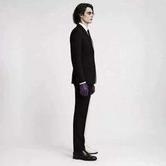 Batman Joker Heath Ledger Split Black‑White Suit Cosplay Costume for Halloween