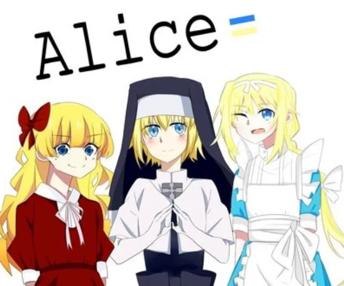 Bungo Stray Dogs Elise Cosplay Dress Maid Outfit Daily Campus Style for Women and Men - Halloweez