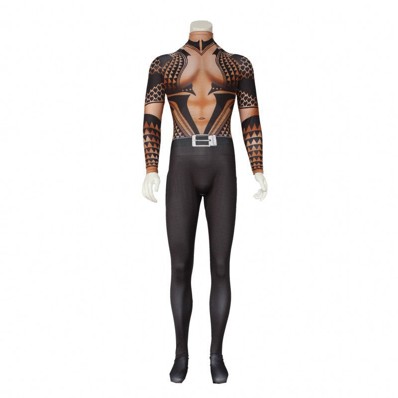 Official Aquaman Lost Kingdom Muscle Suit Cosplay Costume Halloween - Halloweez