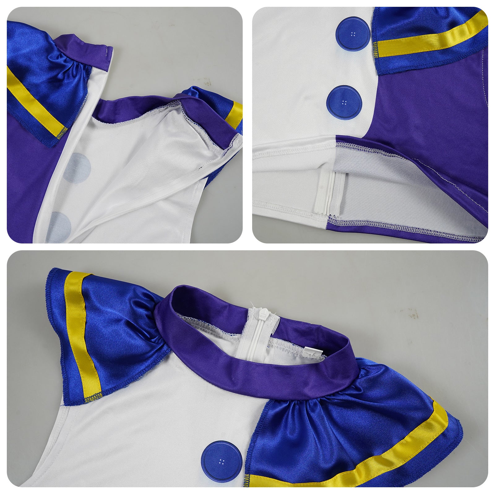 Five Nights at Freddy's: Security Breach Moon Clown Cosplay Costume - Halloweez