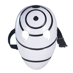 Naruto Three-Eye White Mask Helmet, Customizable for Halloween Party Cosplay