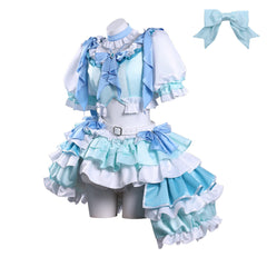 Puella Magi Madoka Magica Sayaka Miki Magia Cosplay Costume, Custom Made