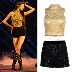 IVE Jang Won‑young Cosplay Costume, Custom‑Made for Stage & Concert