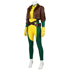 Rogue Cosplay Costume X-Men, Custom Halloween Superhero Roleplay Outfit