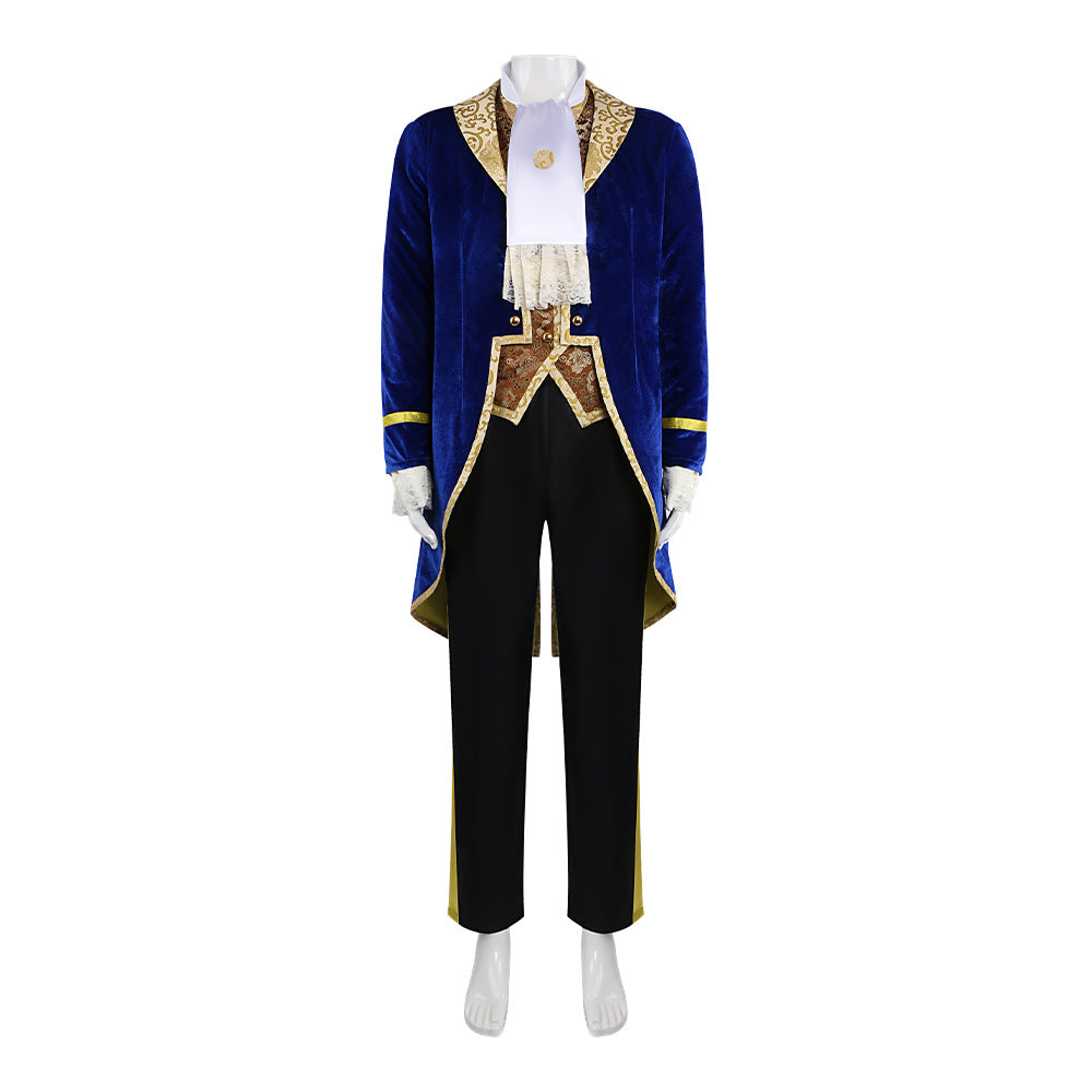 Beauty and The Beast Prince Beast Cosplay Costume, Custom for Halloween & Party