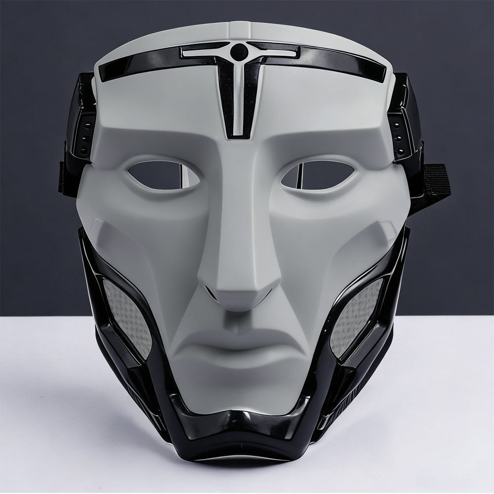 Warden Gehos Delta Cosplay Mask, Custom Prop for Comic Con & Halloween