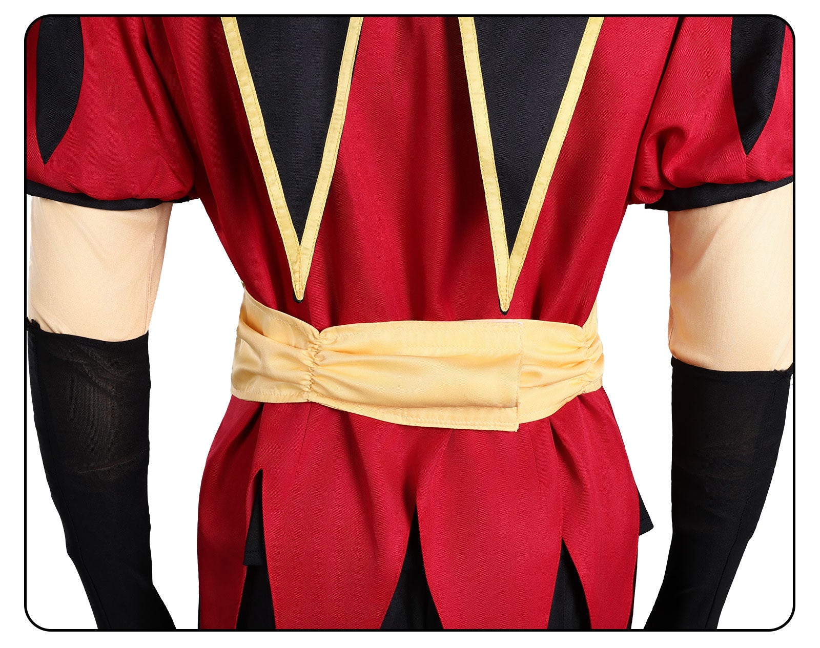 Freak Circus Harlequin Jester Pierrot Clown Cosplay Costume - Halloweez