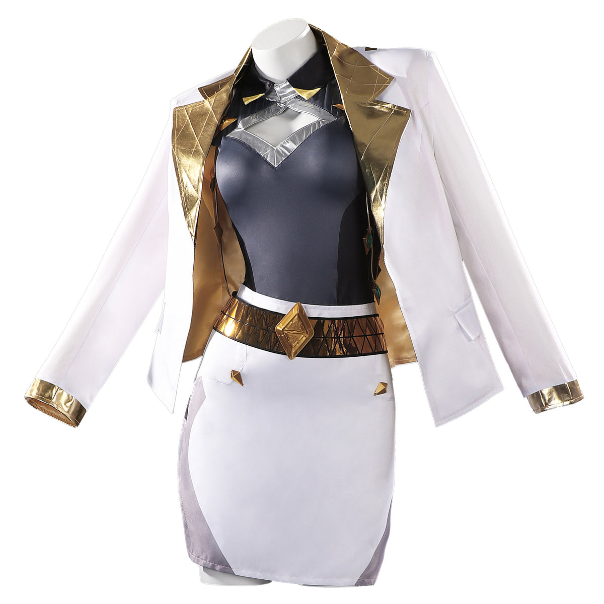 Overwatch Golden Chariot Cosplay Costume, Custom Made