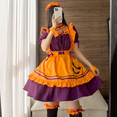 Halloween Maid Cosplay Costume, Custom Made for Party & Stage Show