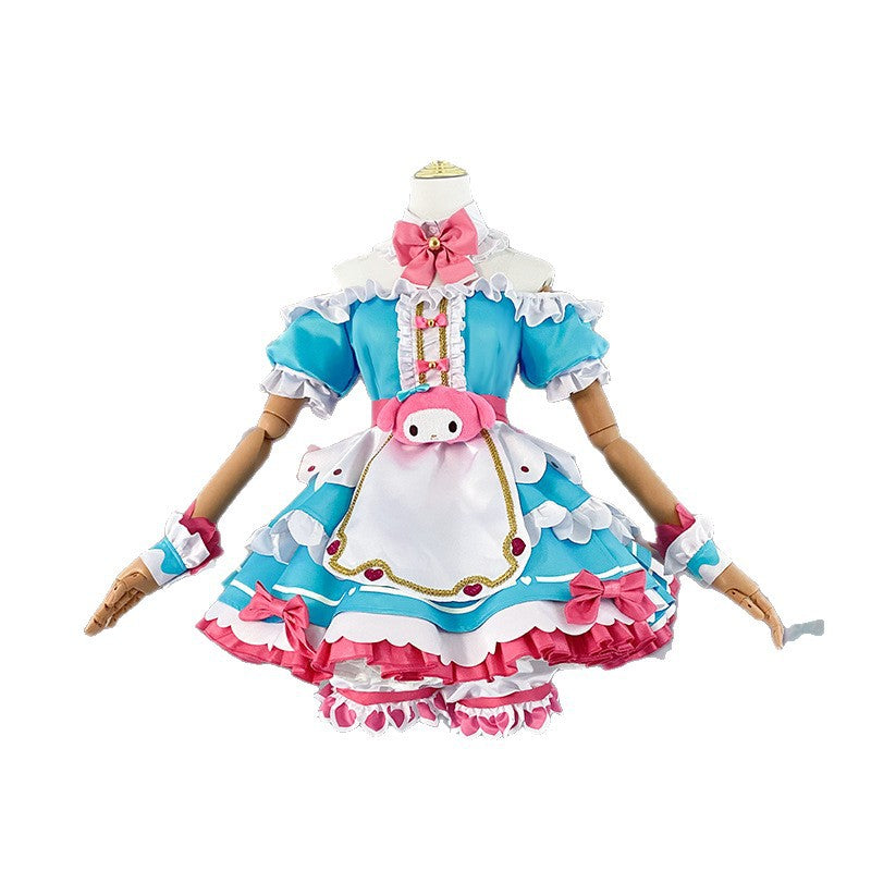 Honor of Kings Sanrio Daji My Melody Full Cosplay Costume Set - Halloweez