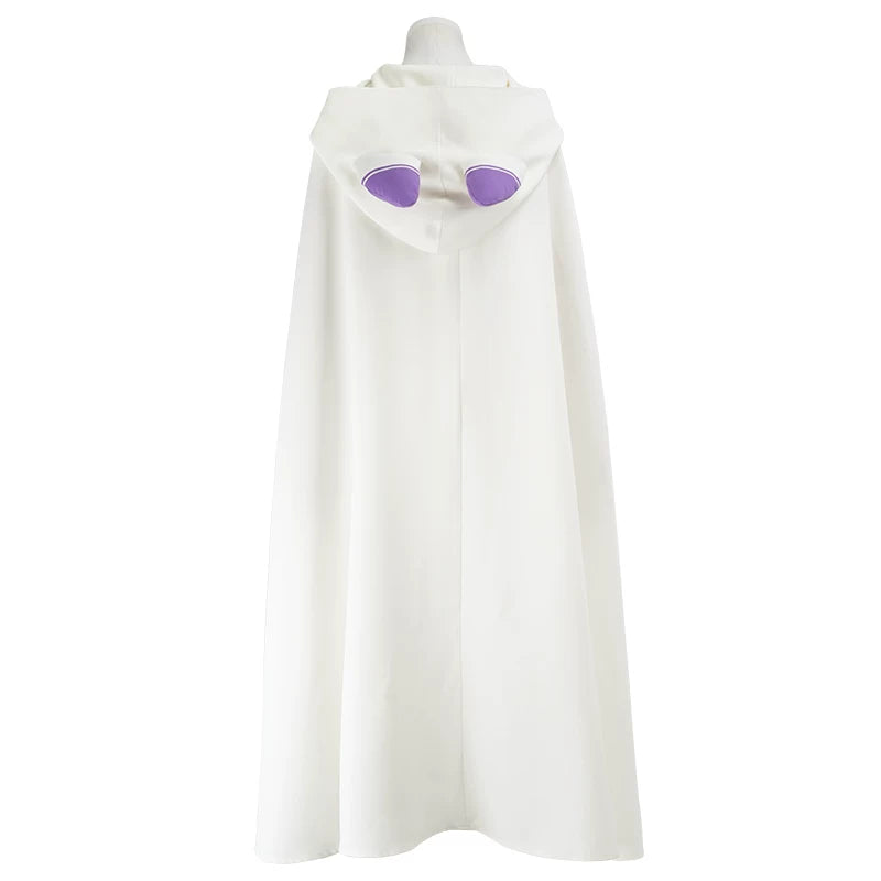 Re:ZERO -Starting Life in Another World- Emilia Cape Cosplay Costume for Anime Fans - Halloweez