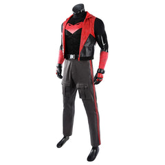 DC Red Hood Jason Todd Superhero Cosplay Costume for Halloween