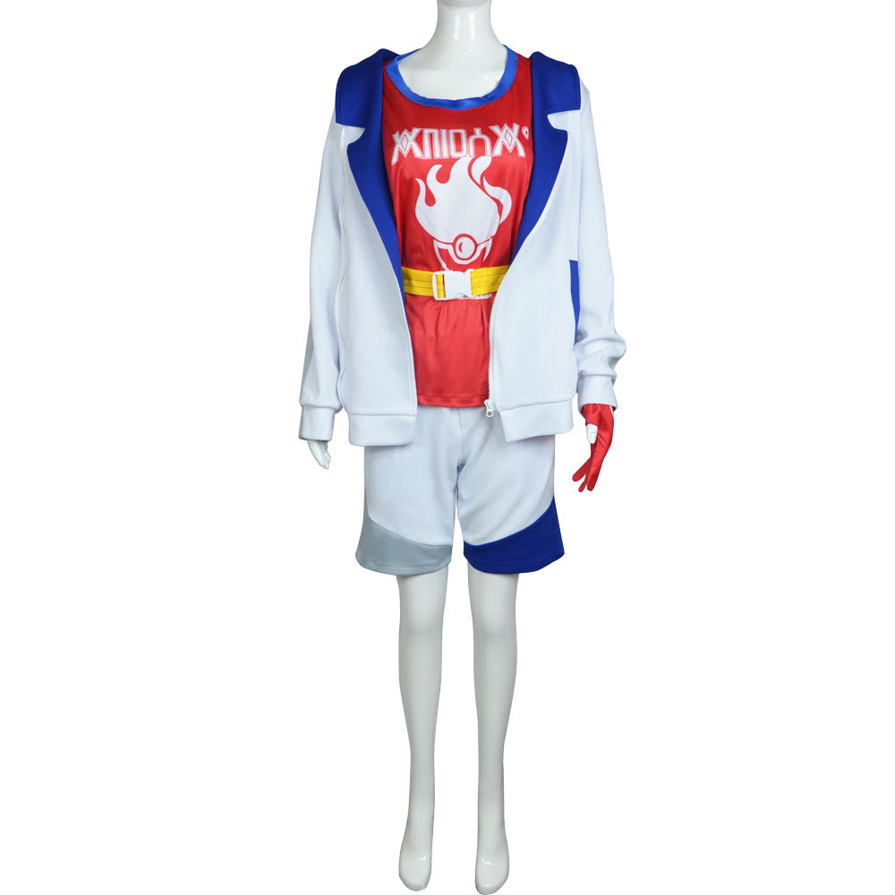 Pokemon Scarlet Violet Cosplay Costume Kieran Champion Outfit Custom Halloween
