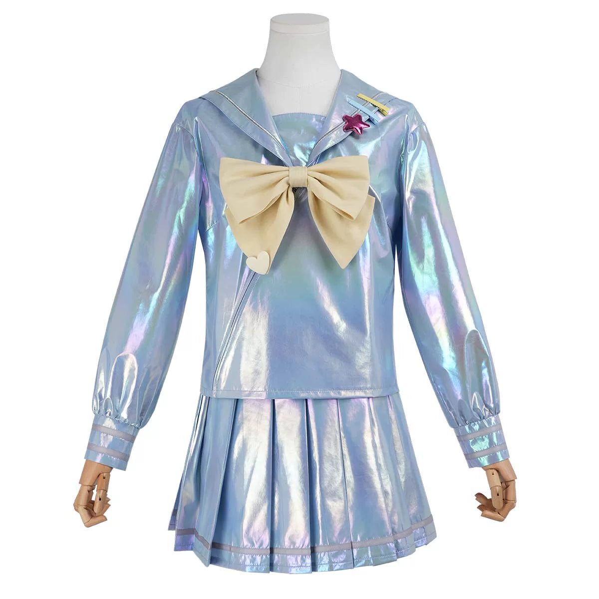 Needy Streamer Overload Ame Casual Outfit Cosplay for Streamer Angel Fans - Halloweez