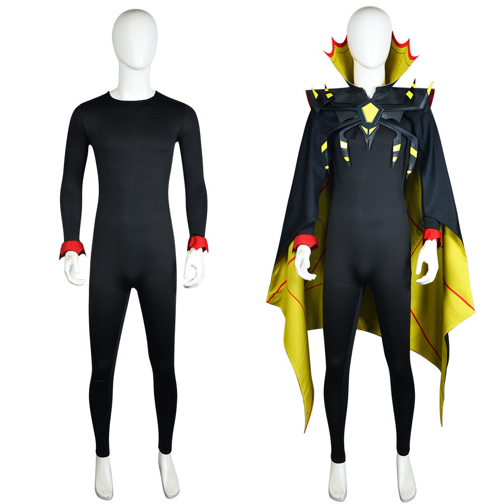 Hazbin Hotel Zestial Sinner Overlord Cosplay Cloak Halloween Costume - Halloweez