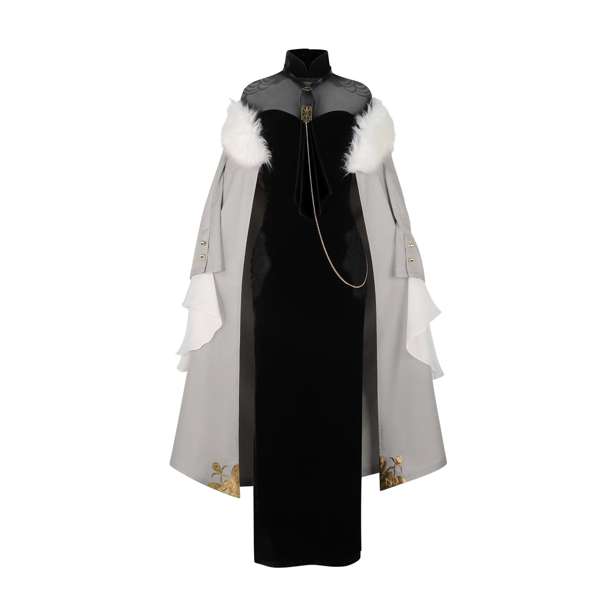 Under The Nightfall Boss Cosplay Qipao Costume, Custom Outfit for Comic Con & Halloween