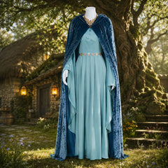 The Lord of the Rings Galadriel Cosplay Costume,Custom‑Made,Halloween Cos
