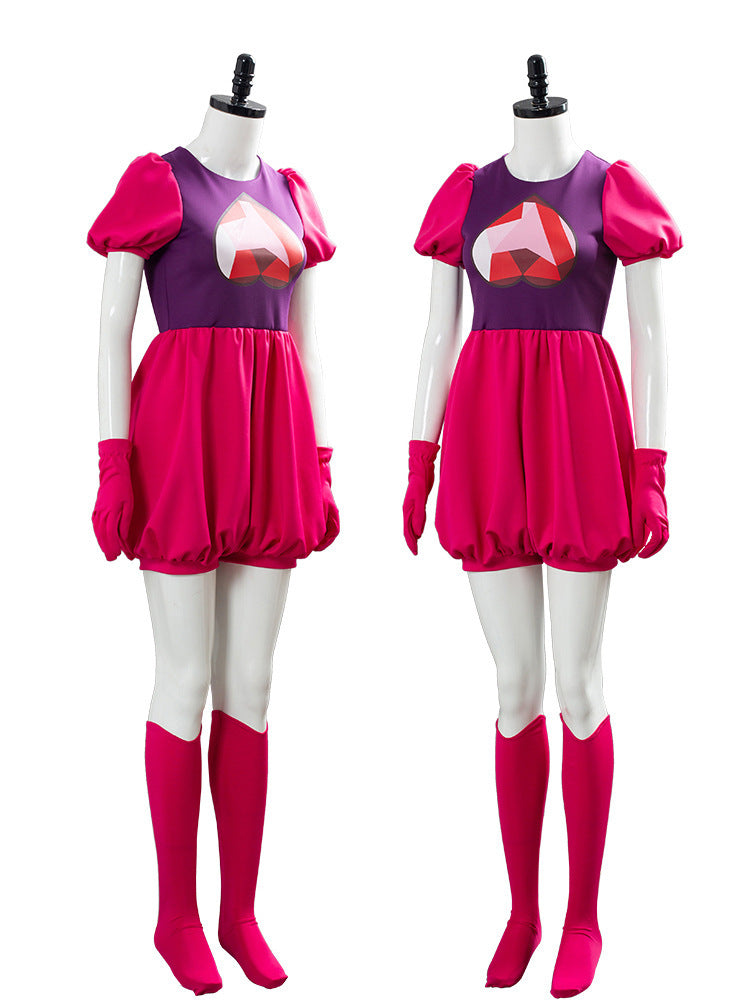 Steven Universe Spinel Gem Cosplay Costume Full Set Halloween Outfit - Halloweez