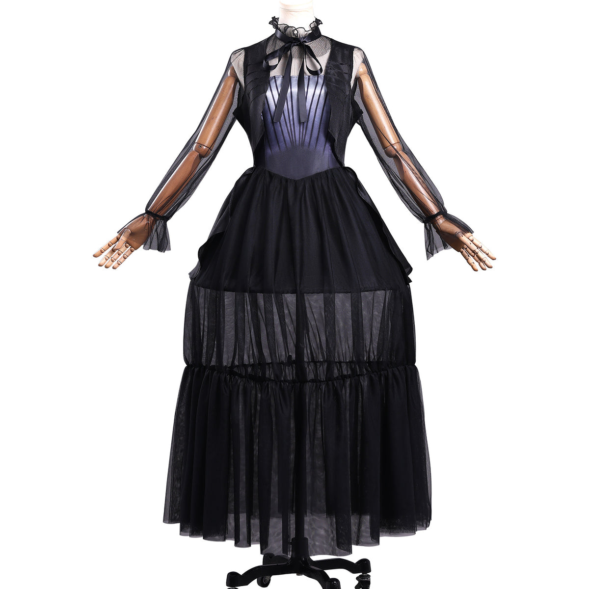 Wednesday Season2 Cosplay Costume,Custom‑Tailored for Halloween & Comic‑Con