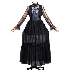 Wednesday Season2 Cosplay Costume,Custom‑Tailored for Halloween & Comic‑Con