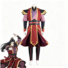 Avatar Zuko Cosplay Costume, Custom Outfit for Comic Con & Halloween Party